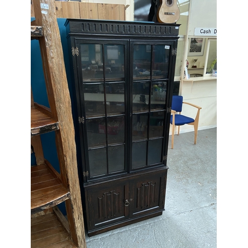 417 - Glazed display cabinet