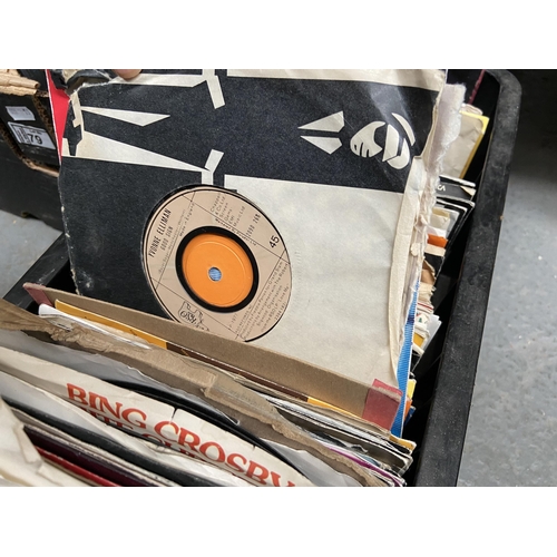 80 - Box containing records