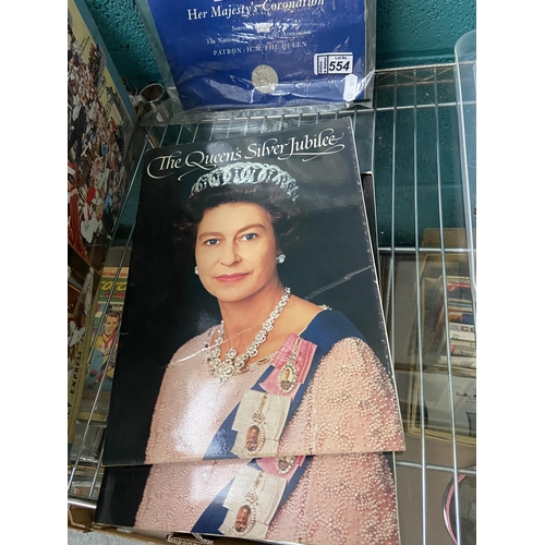 554 - Quantity of Royal ephemera