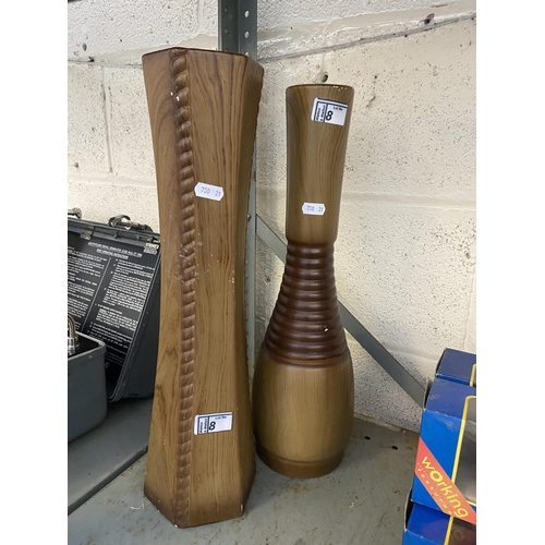 8 - 2 Unusual vases