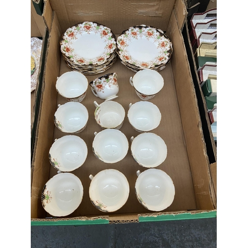 90 - Box containing Alton Wellington China