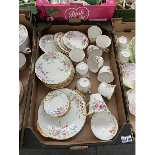 110 - Box containing Aynsley China