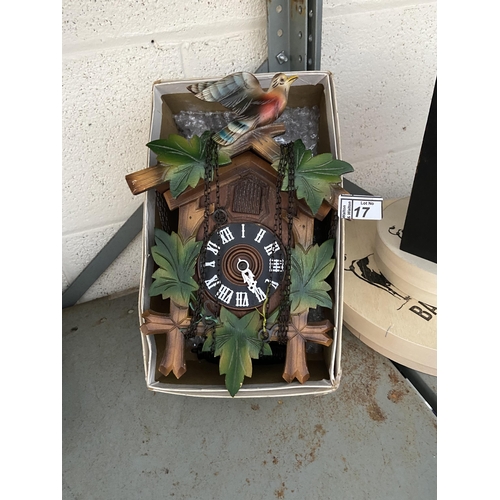 17 - Boxed cuckoo clock