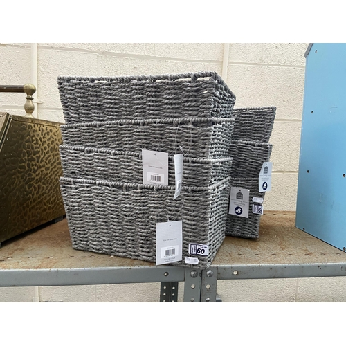 60 - 7 New storage baskets