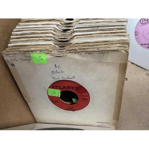 83 - Box containing singles