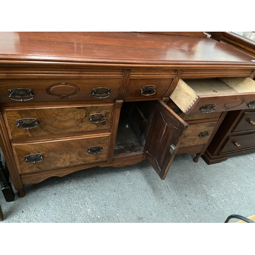 293 - Vintage 7 drawer sideboard