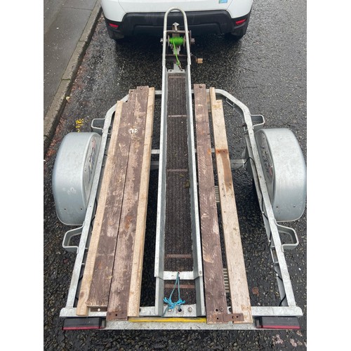 205A - Single motorcycle trailer