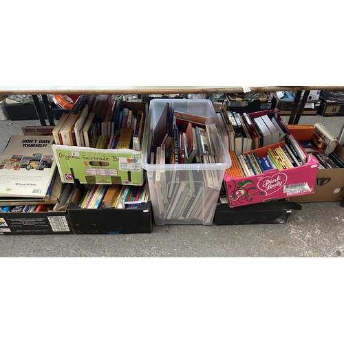 201 - 6 Boxes containing books