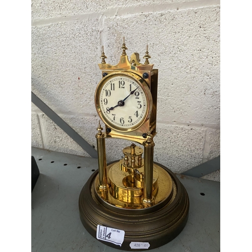 4 - Gustav Becker anniversary dome clock