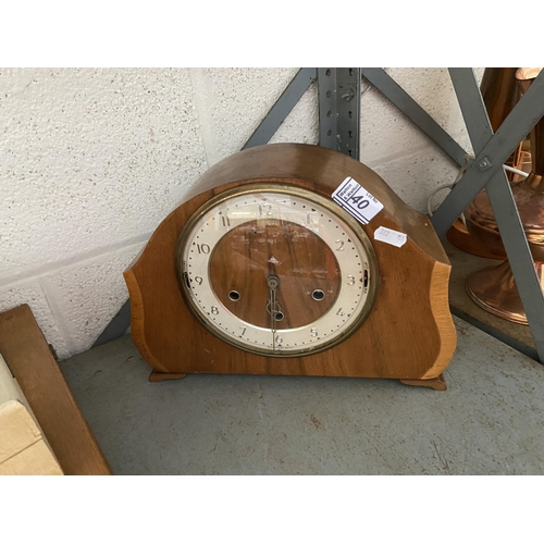 40 - Smiths mantle clock