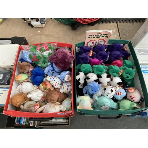 469 - 2 Boxes containing TY Beanie Babies