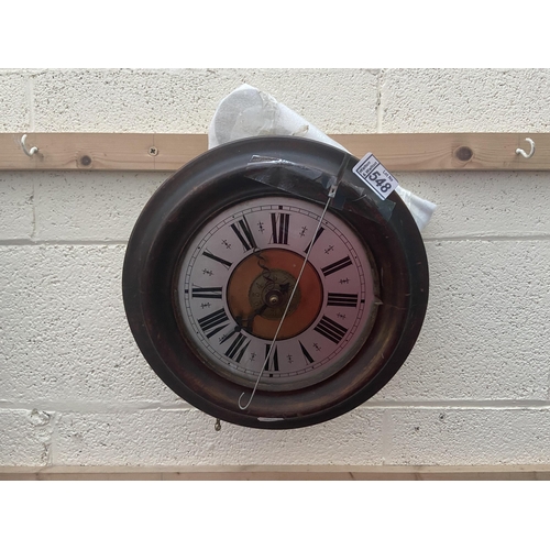 548 - Vintage wall clock