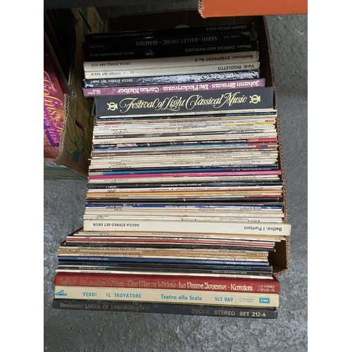 89 - 2 Boxes containing LPs