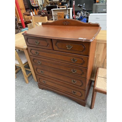 281 - 2 Over 4 chest of drawers