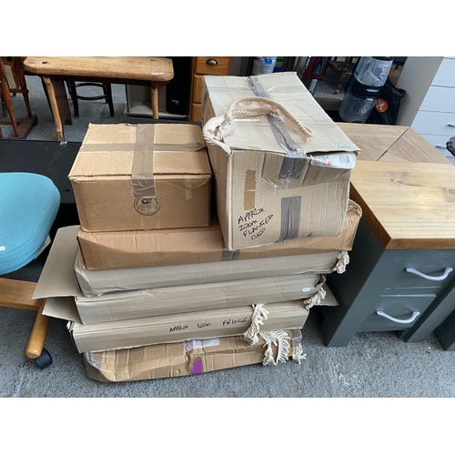 288 - Quantity of upholstery fringe