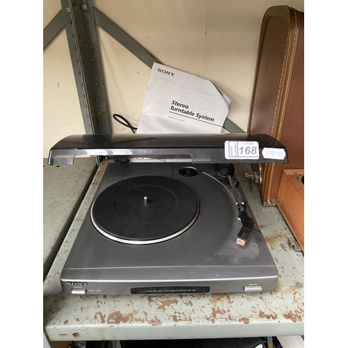 168 - Sony min turntable