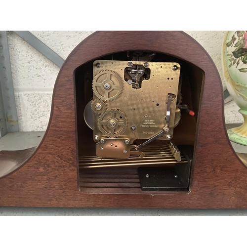 36 - German mantle clock by Franz Hermle