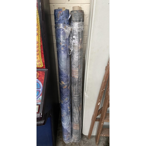 369 - 2 Rolls of fabric