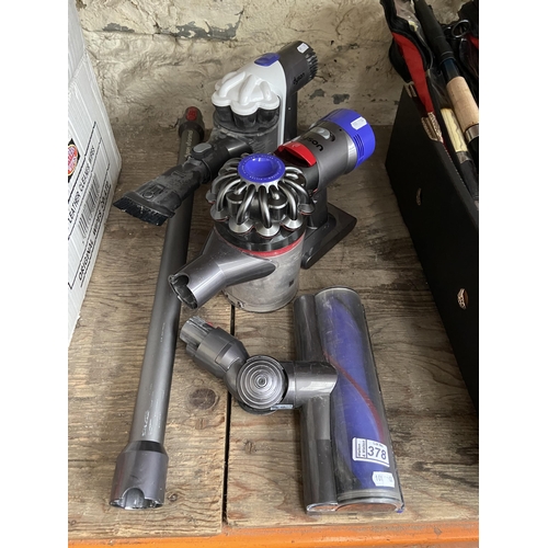 378 - 2 Dyson vacuums A/F