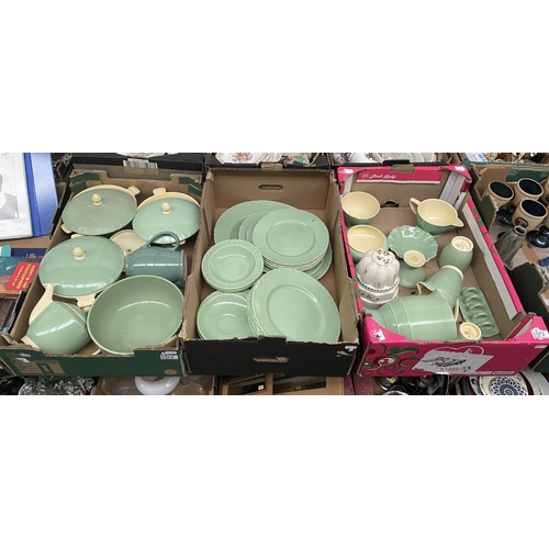 73 - 3 Boxes containing Solano Ware dinner service etc