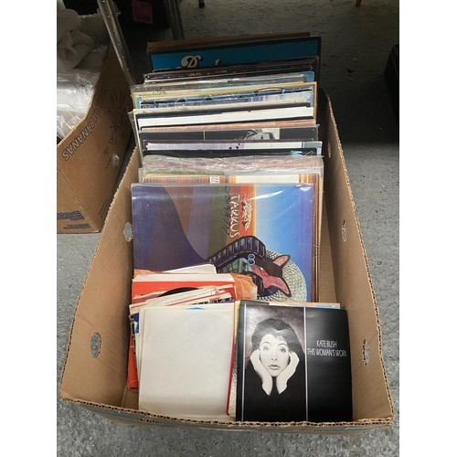 107 - Box containing LPs and singles