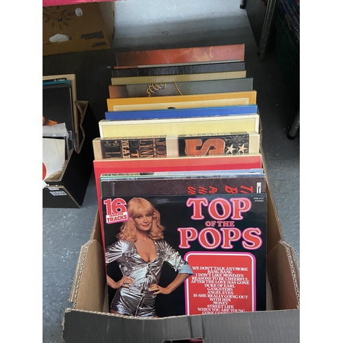 117 - Box containing LPs