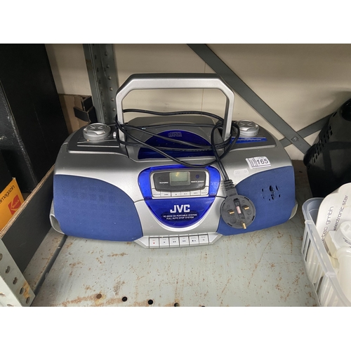 165 - JVC portable radio