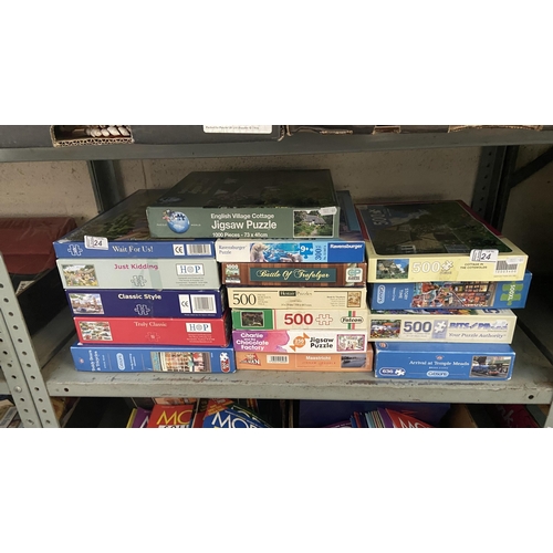 24 - Quantity of jigsaw puzzles