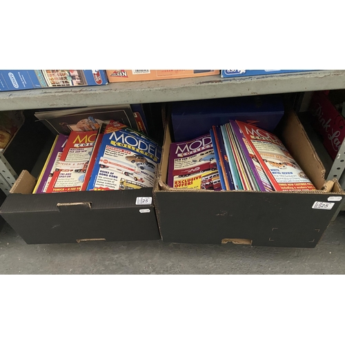 25 - 2 Boxes containing Model Collector magazines