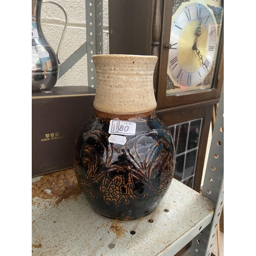80 - Studio pot vase by Judith Taylor