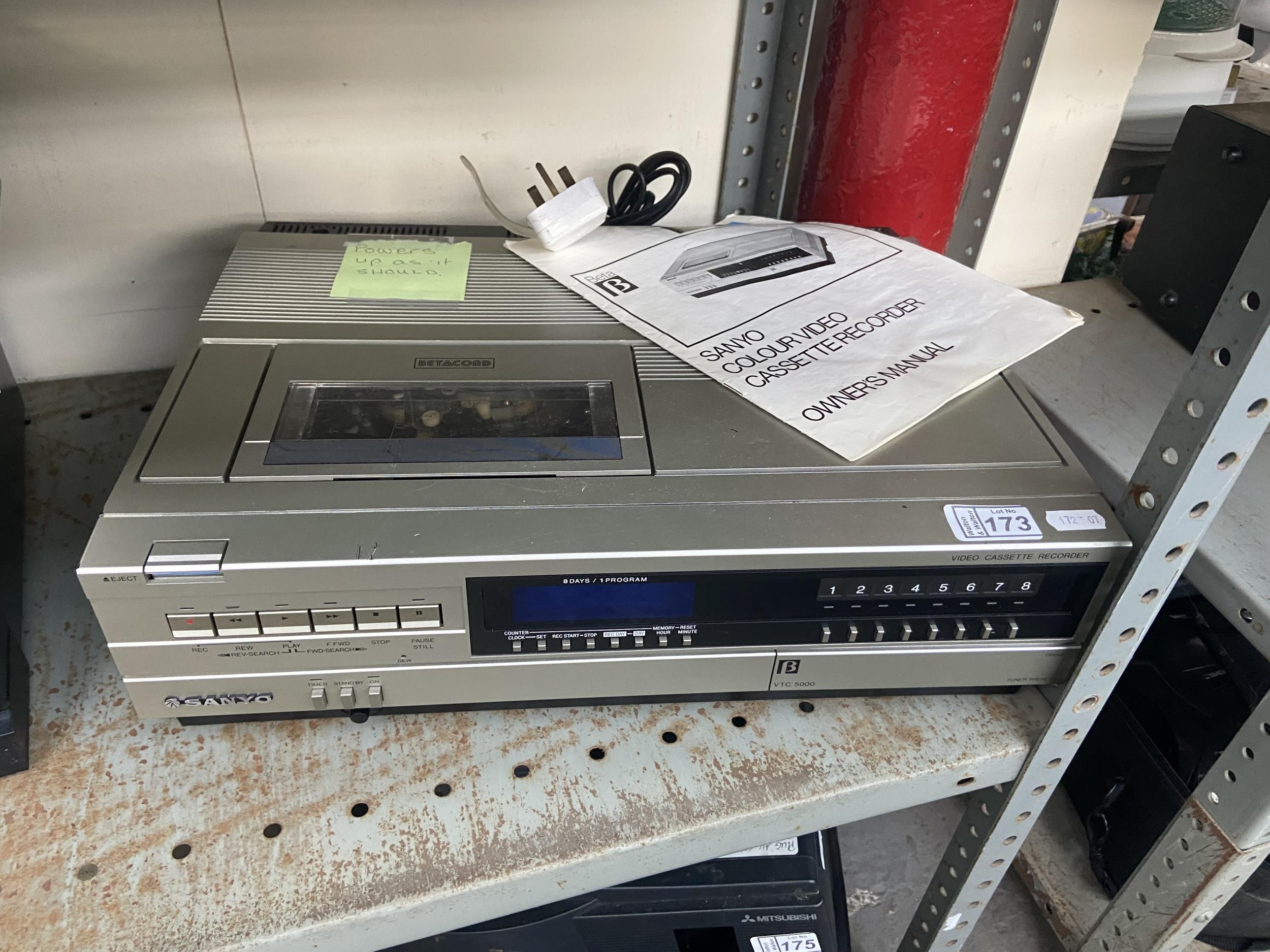 Sanyo VCR