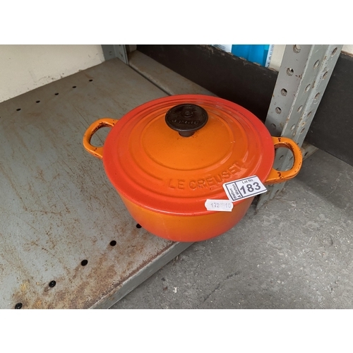 Ancien Casserole Sauciere Le Creuset 14 Fonte Orange Cuisine