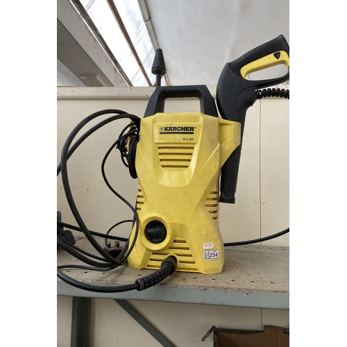 254 - Karcher K 2.120 pressure washer