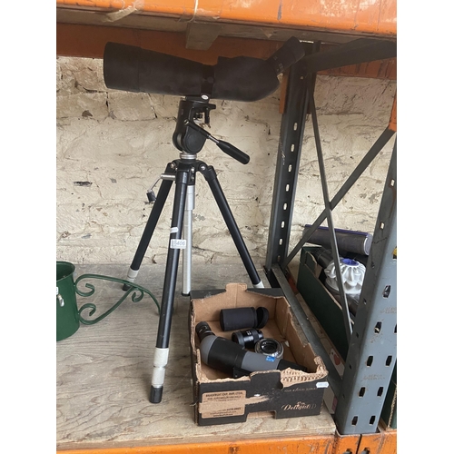 406 - Spotting scope etc