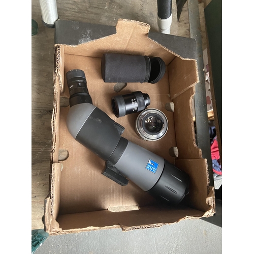 406 - Spotting scope etc