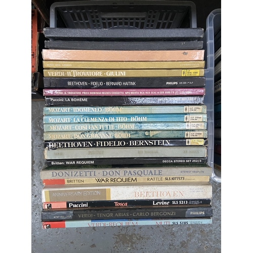75 - 3 Boxes containing LPs including Elvis and Johnny Cash