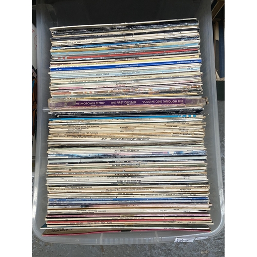 75 - 3 Boxes containing LPs including Elvis and Johnny Cash