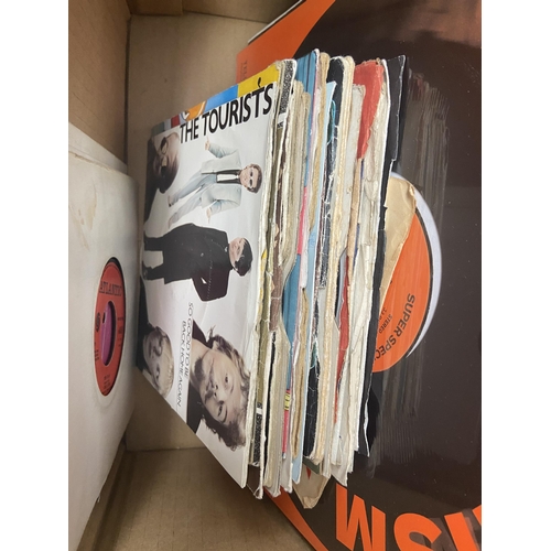 107 - Box containing LPs and singles