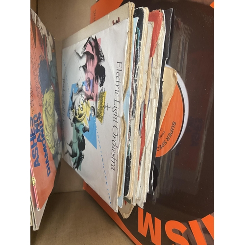 107 - Box containing LPs and singles