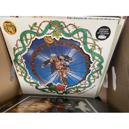 83 - Box containing LPs including special edition picture discs