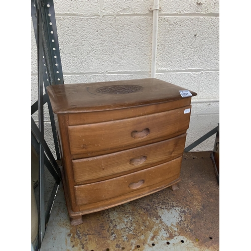 61 - Small 3 drawer storage chest