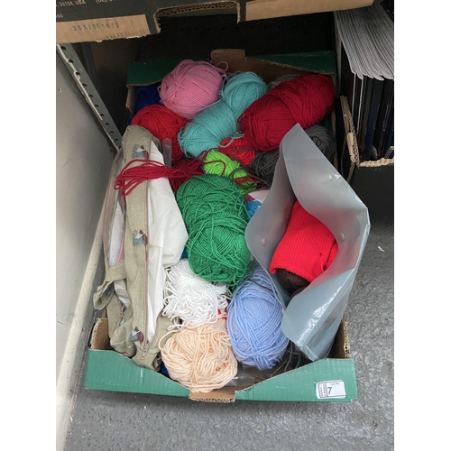 7 - Box containing wool