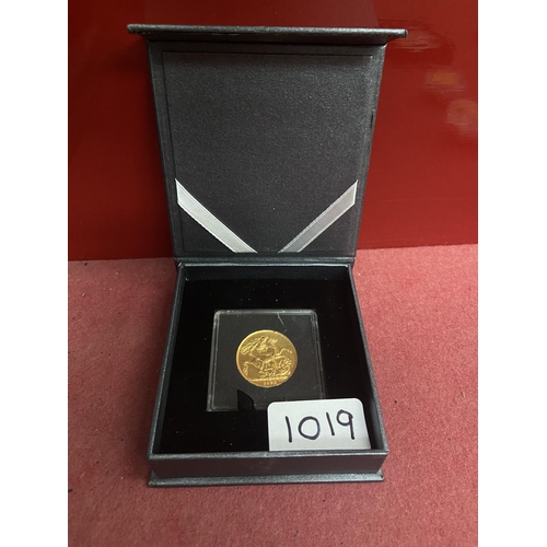 1019 - 1823 Double sovereign - Only 10% buyer's premium