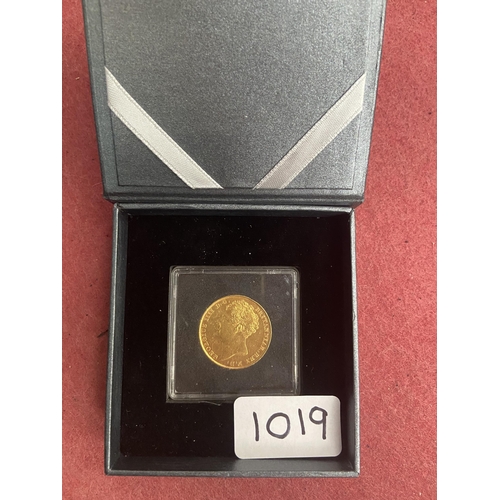 1019 - 1823 Double sovereign - Only 10% buyer's premium