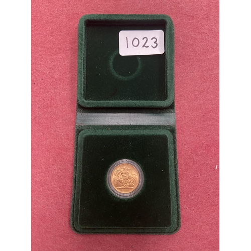 1023 - 1958 Sovereign - Only 10% buyer's premium