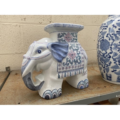 17 - 29cm Ceramic elephant