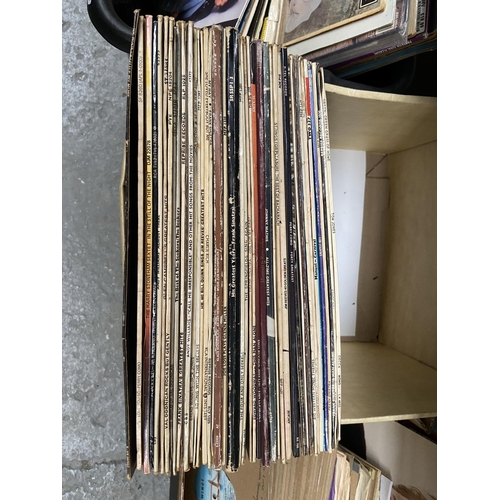 93 - Box containing LPs