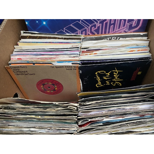 102 - Box containing LPs and singles