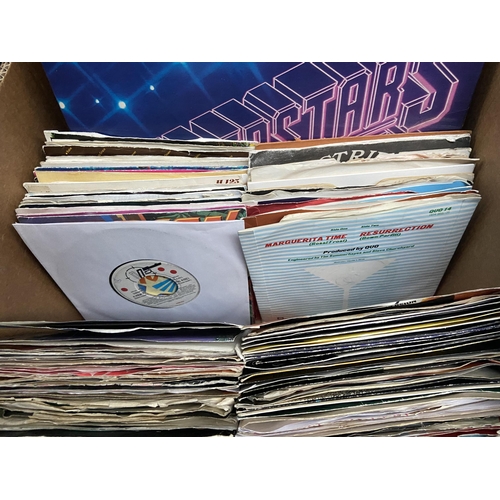 102 - Box containing LPs and singles