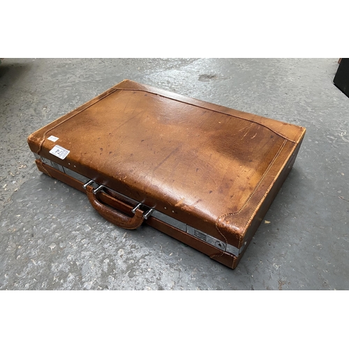 74 - Leather executive briefcase